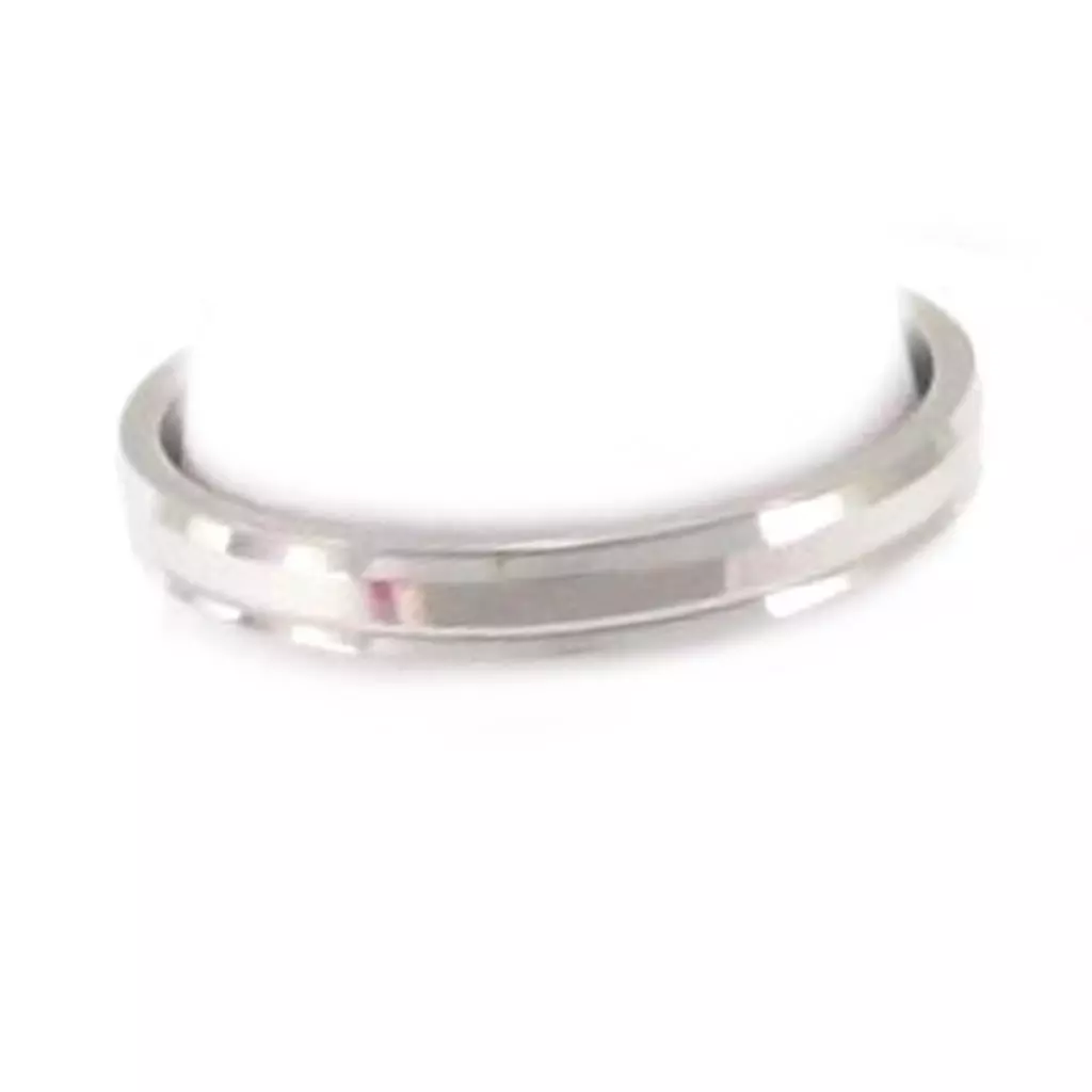Les Trésors De Lily Alliance Argent 'Lien D'Amour' Argenté (rhodié) 3 Mm [K6436]
