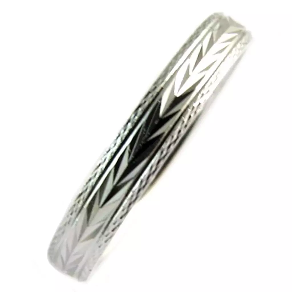 Les Trésors De Lily Alliance Argent 'Lien D'Amour' Argenté (rhodié) 3 Mm [P1954]