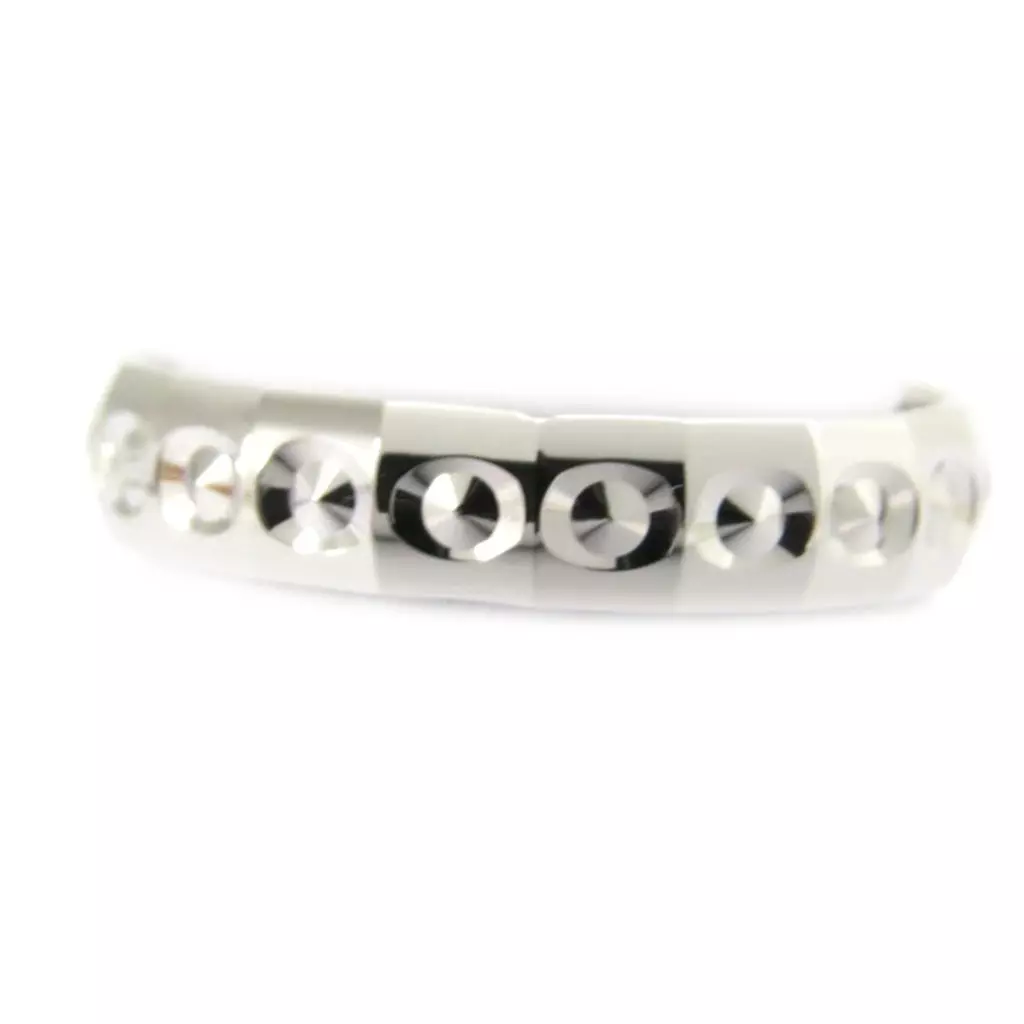 Les Trésors De Lily Alliance Argent 'Lien D'Amour' Argenté (rhodié) 4 Mm [G7598]
