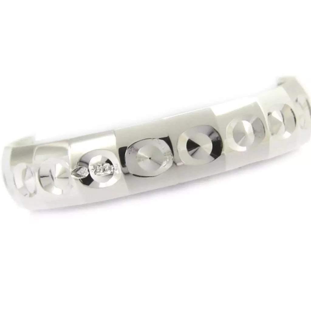 Les Trésors De Lily Alliance Argent 'Lien D'Amour' Argenté (rhodié) 4 Mm [G7598]