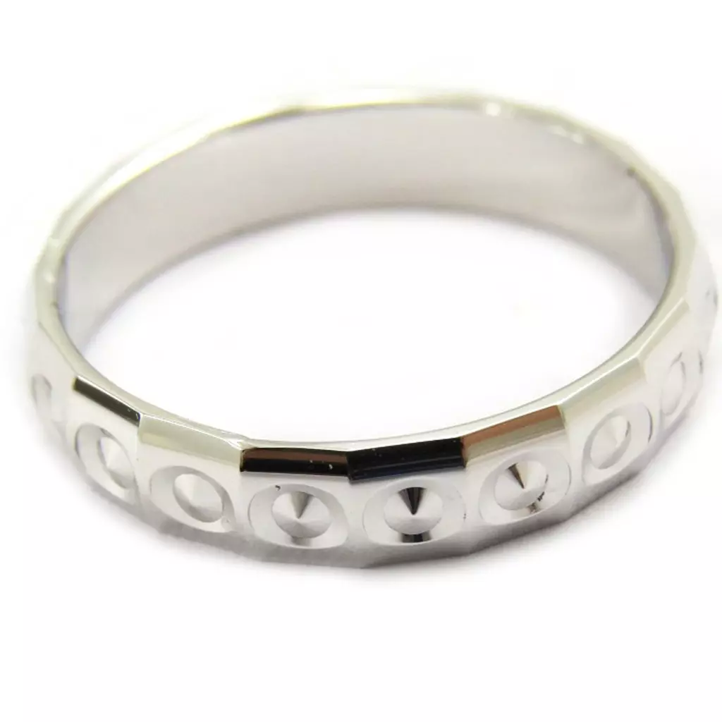 Les Trésors De Lily Alliance Argent 'Lien D'Amour' Argenté (rhodié) 4 Mm [G7598]