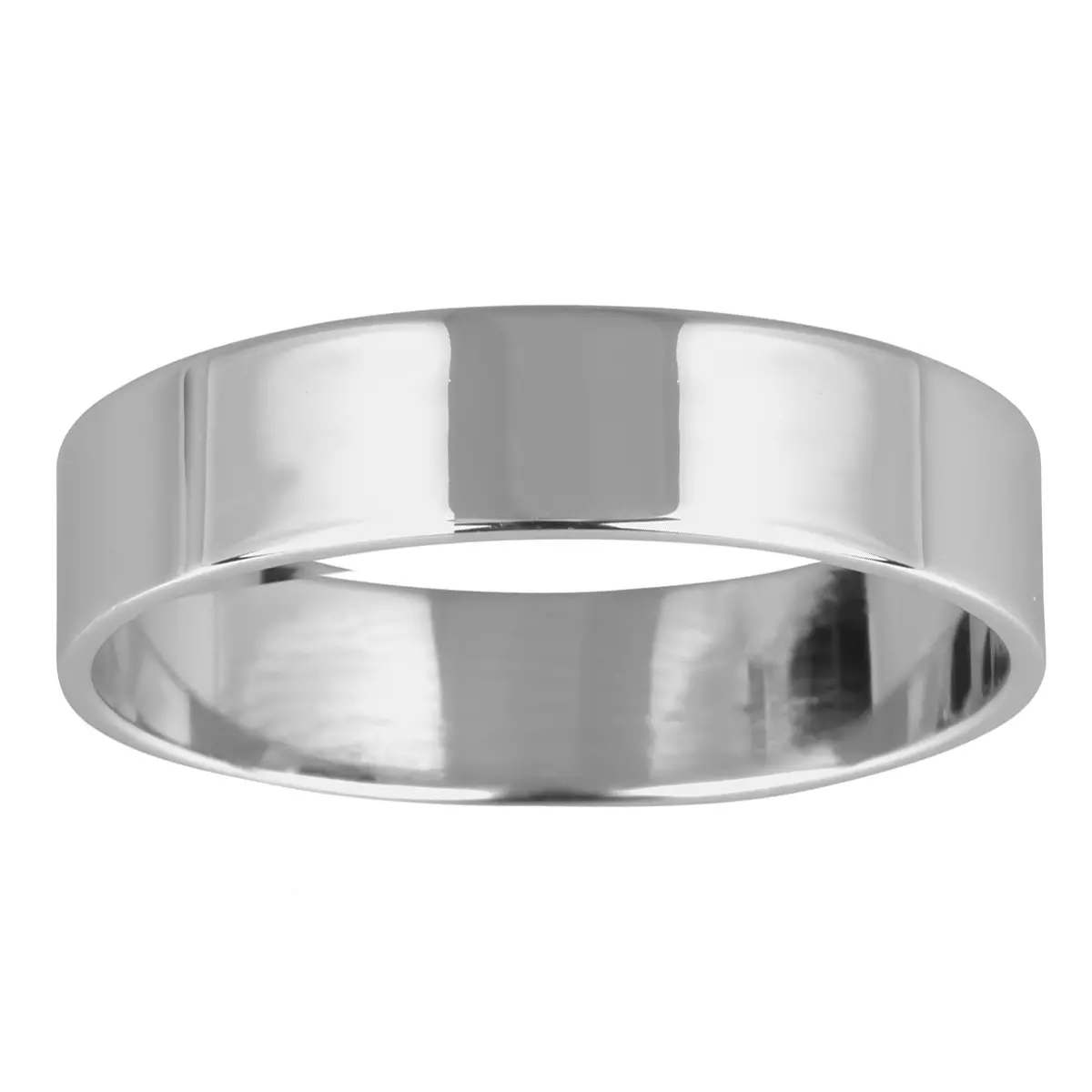 Les Trésors De Lily Alliance Argent 'Lien D'Amour' Argenté (rhodié) 5 Mm [P2402]