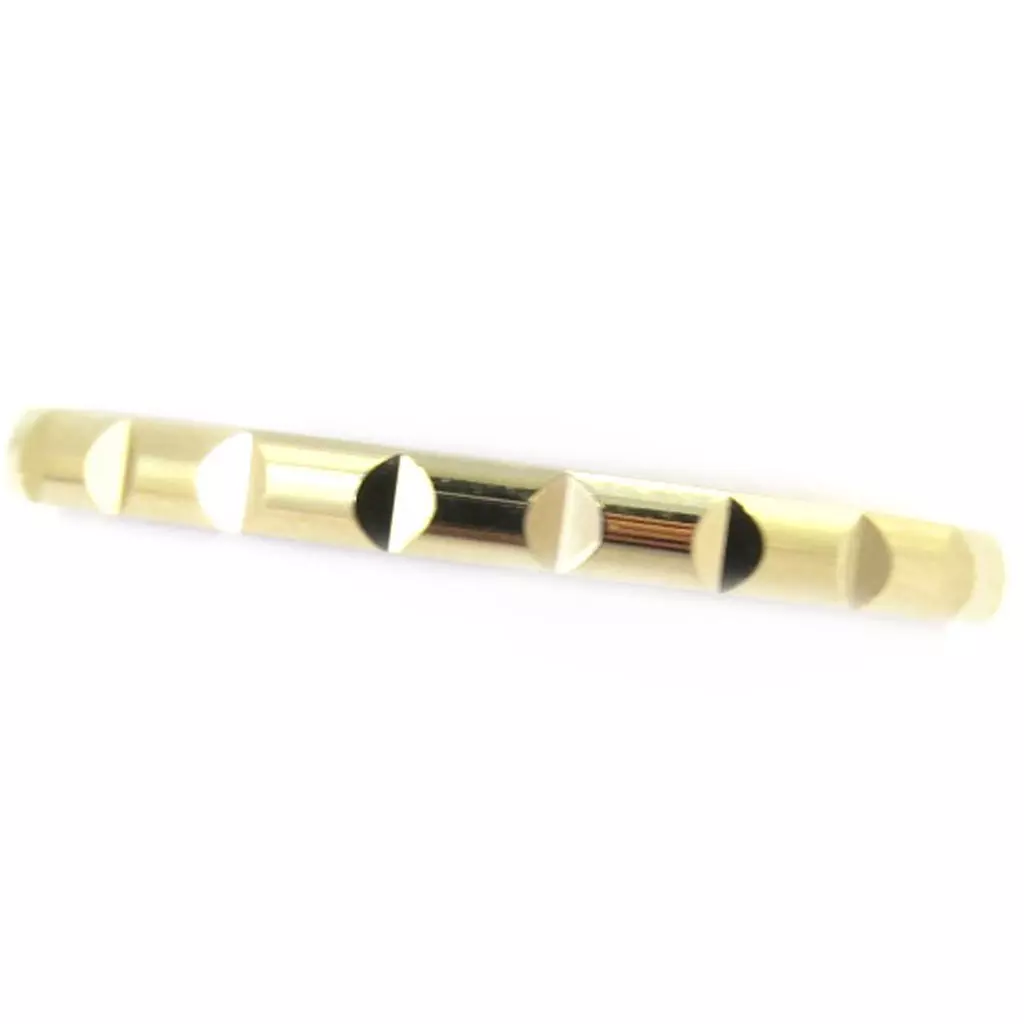 Les Trésors De Lily Alliance Argent 'Lien D'Amour' Doré (2 Mm) [M5859]