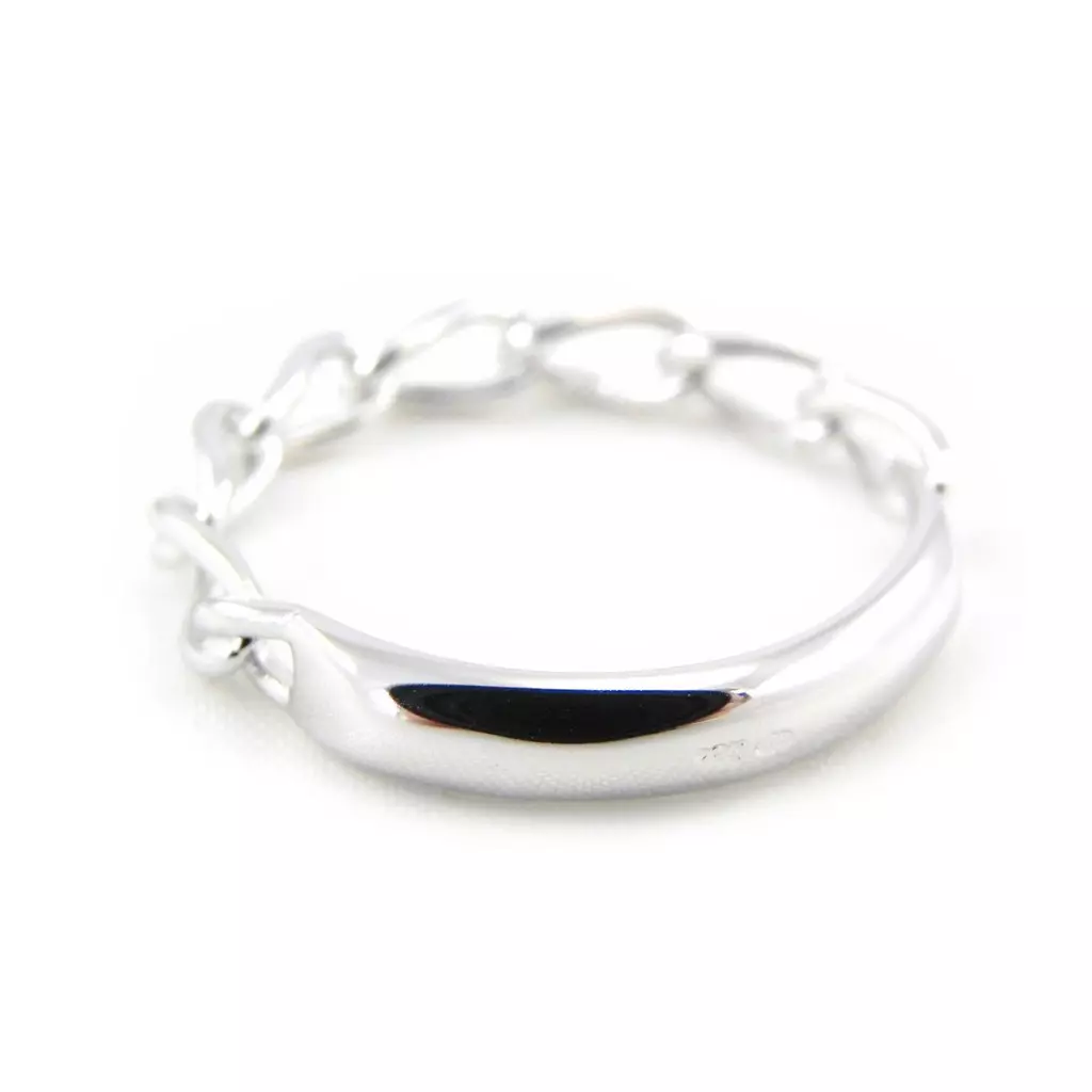 les trésors de lily Alliance Argent 'Lien d'Amour' [G2519]