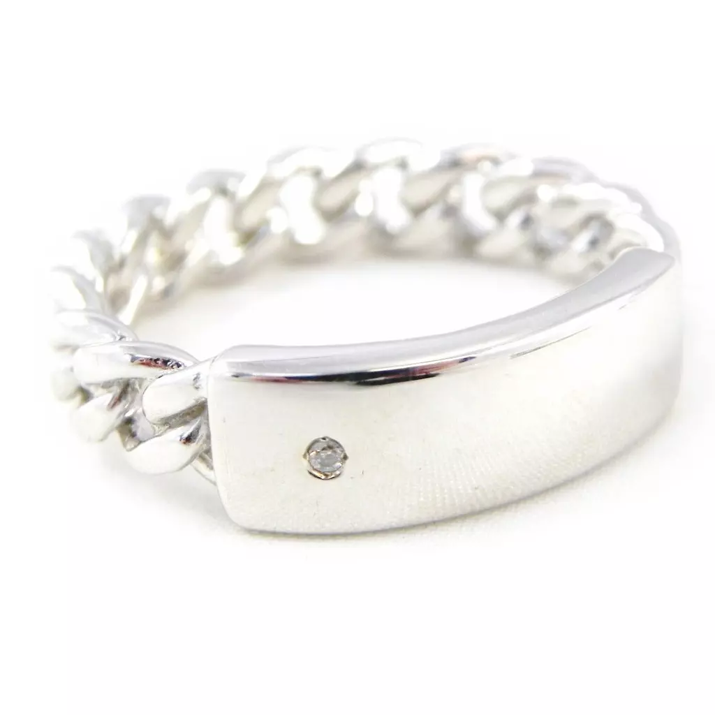 les trésors de lily Alliance Argent 'Lien d'Amour' [H2879]