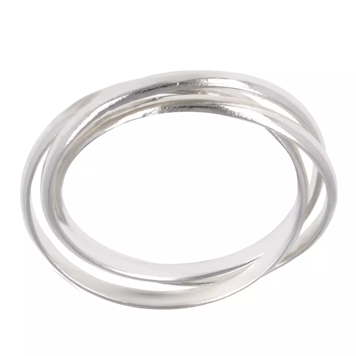 les trésors de lily Alliance Argent 'Trio' argenté 15 mm [R4147]