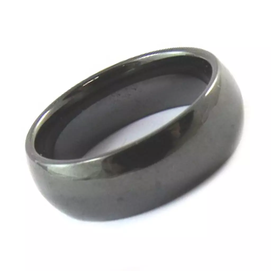 les trésors de lily Alliance Créateur 'Mineralia' céramique gris anthracite 6 mm [P0161]
