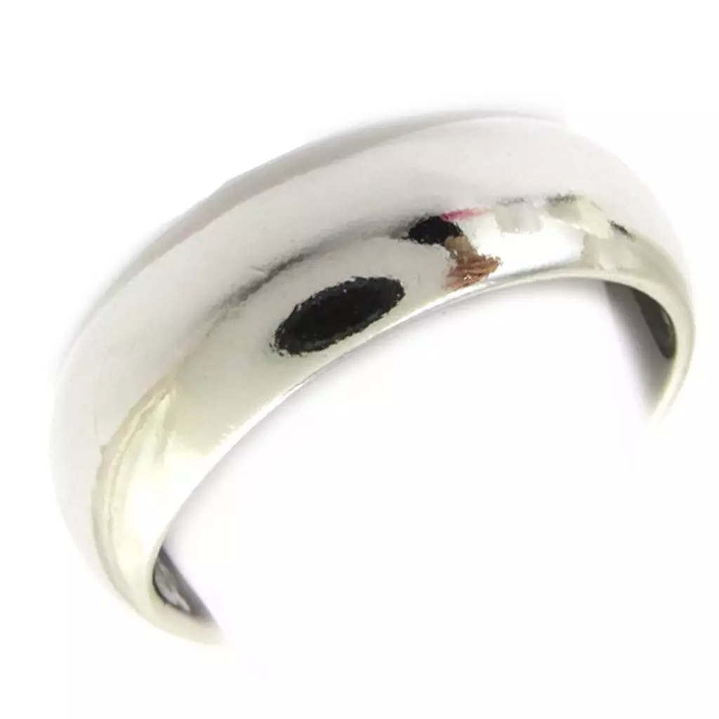 Les Trésors De Lily Alliance 'Demi Jonc' Argent Rhodié 5 Mm [M1107]