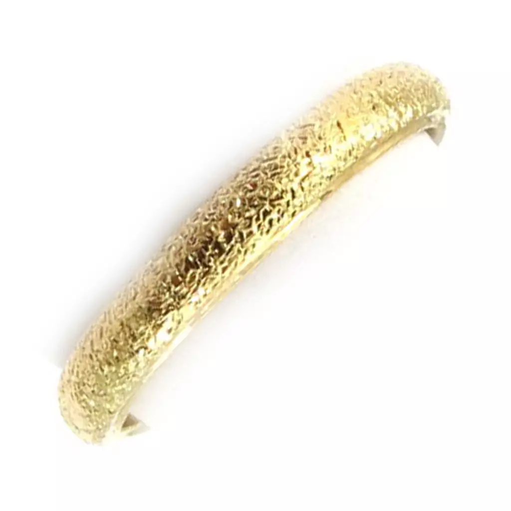 Les Trésors De Lily Alliance Plaqué Or 'Cléopatra' Doré Vintage 3 Mm [K4696]
