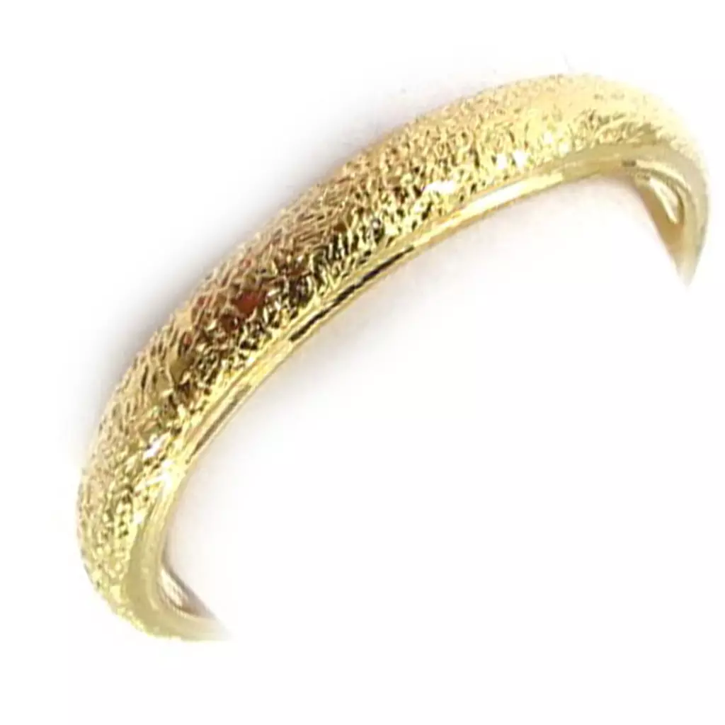 Les Trésors De Lily Alliance Plaqué Or 'Cléopatra' Doré Vintage 3 Mm [K4696]