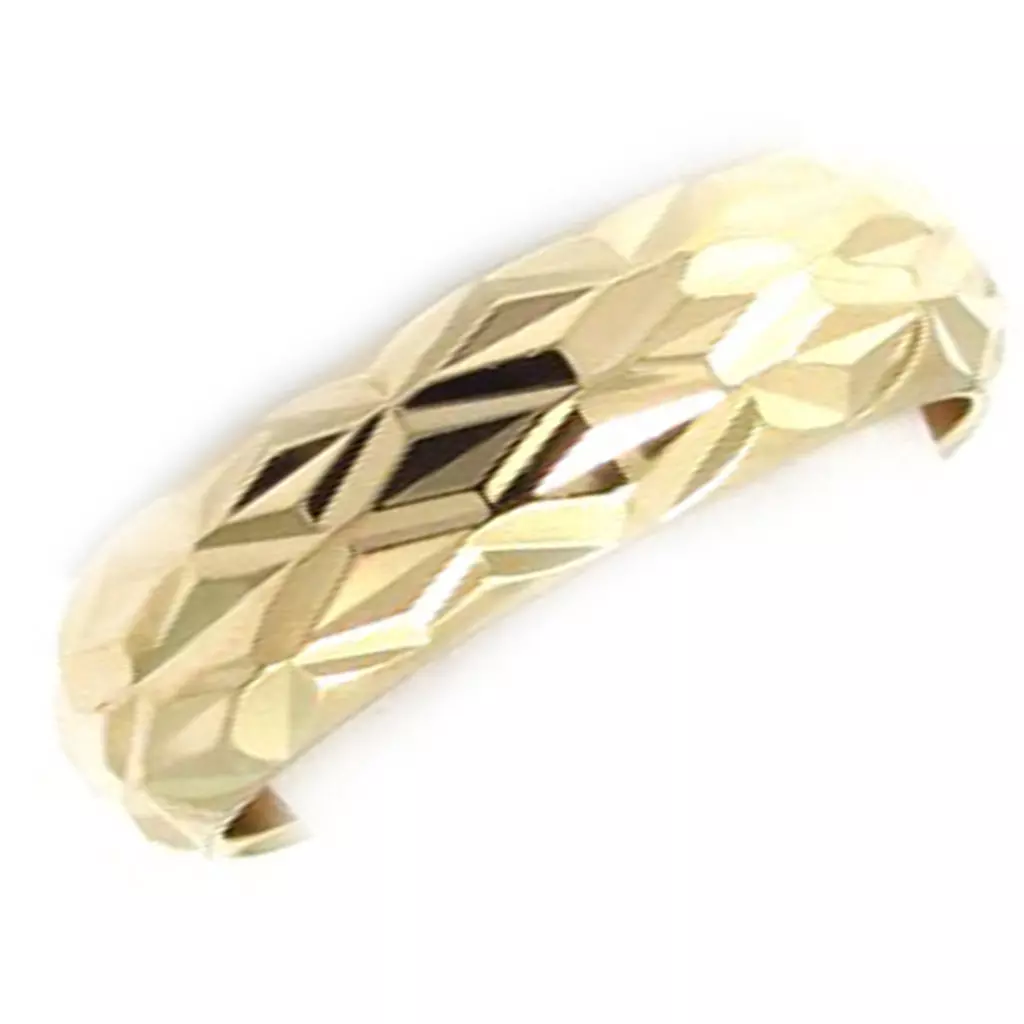 Les Trésors De Lily Alliance Plaqué Or 'Lien D'Amour' Doré (diamanté) 5 Mm [K4694]