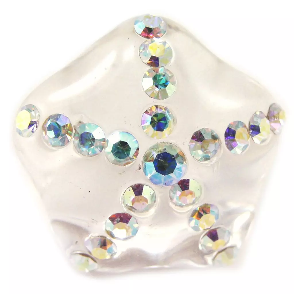 les trésors de lily Bague 'Illuminations' Blanc Boréal [F2329]