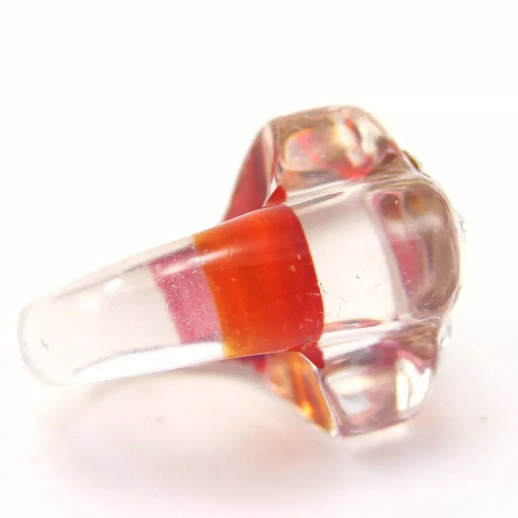 Les Trésors De Lily Bague 'Illuminations' Orange [F2323]