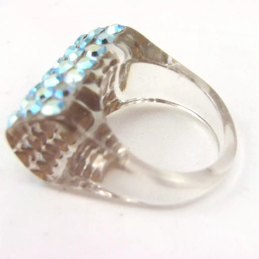 Les Trésors De Lily Bague 'Illuminations' Turquoise [F2316]