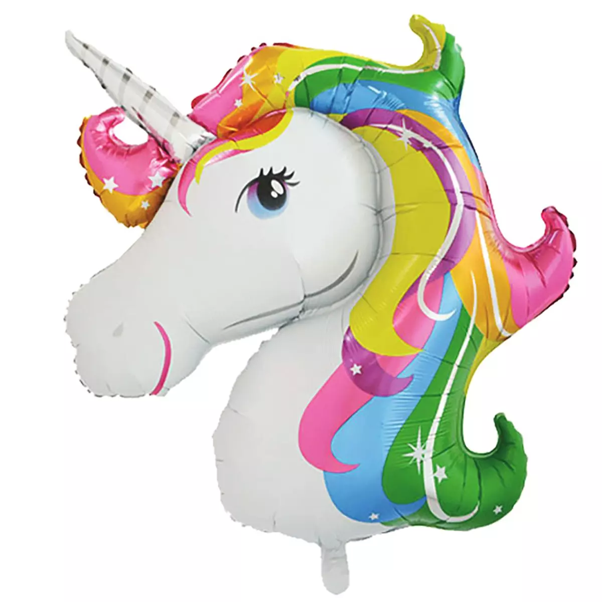 les trésors de lily Ballon métallique 'Licorne My Unicorn' blanc multicolore 1 m [Q3609]