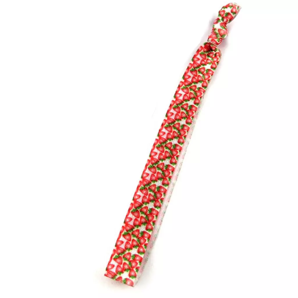 les trésors de lily Bandeau 'Coloriage' rouge 15 mm [R7846]