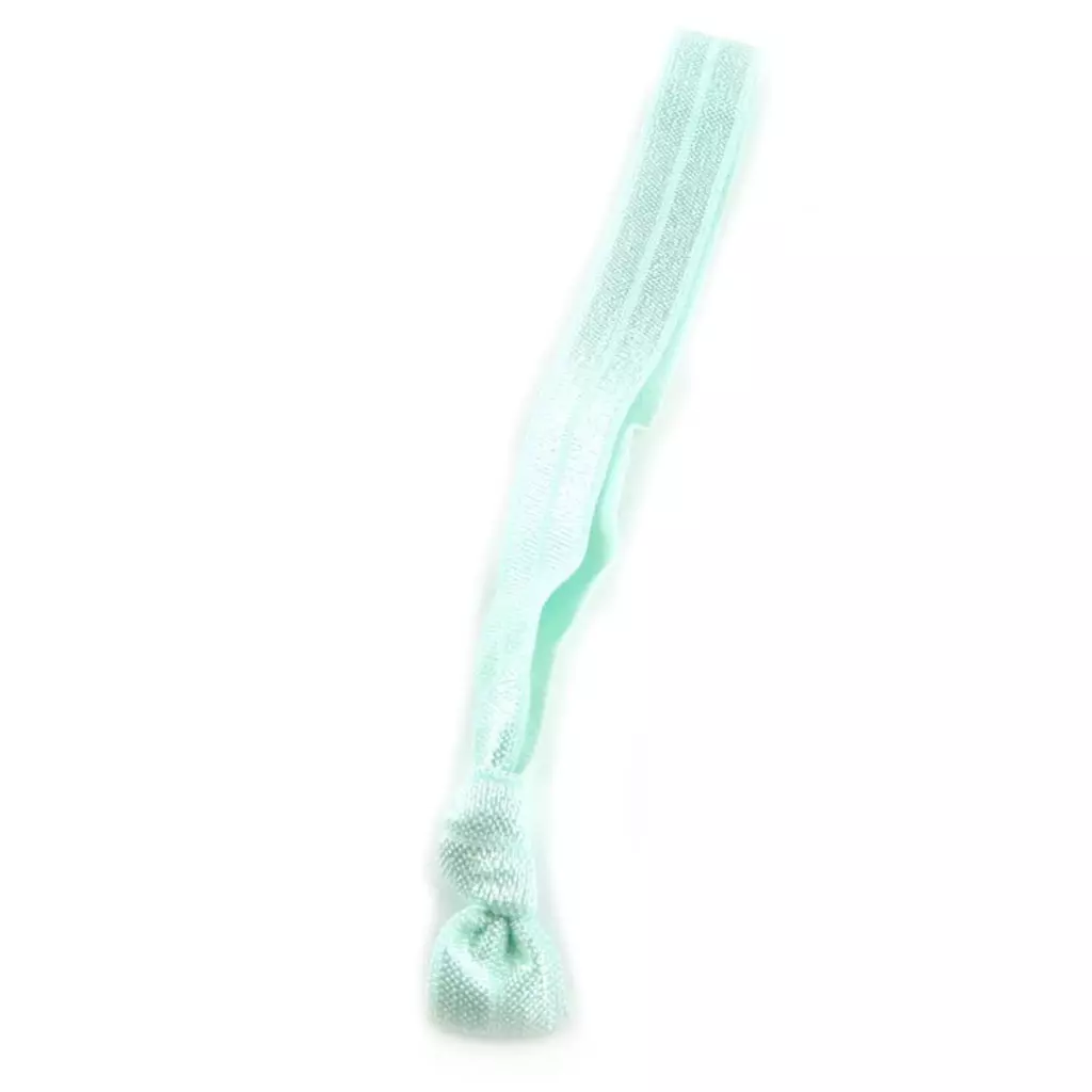 les trésors de lily Bandeau 'Coloriage' vert pastel satiné 15 mm [R7842]