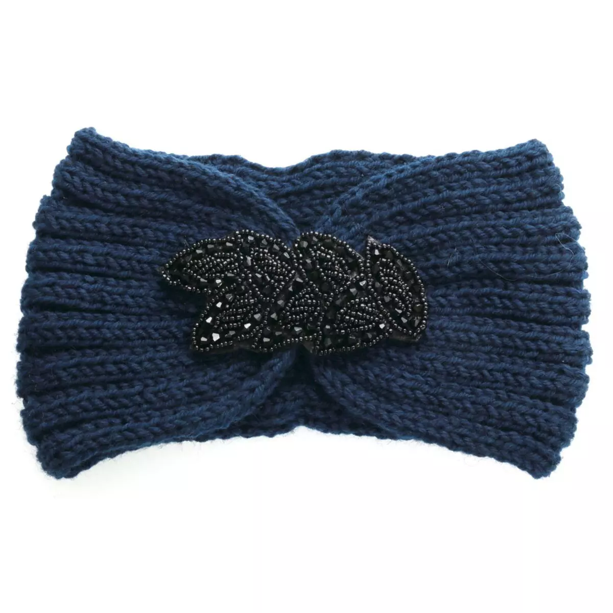 les trésors de lily Bandeau créateur 'Scarlett' marine largeur 13 cm [Q5750]