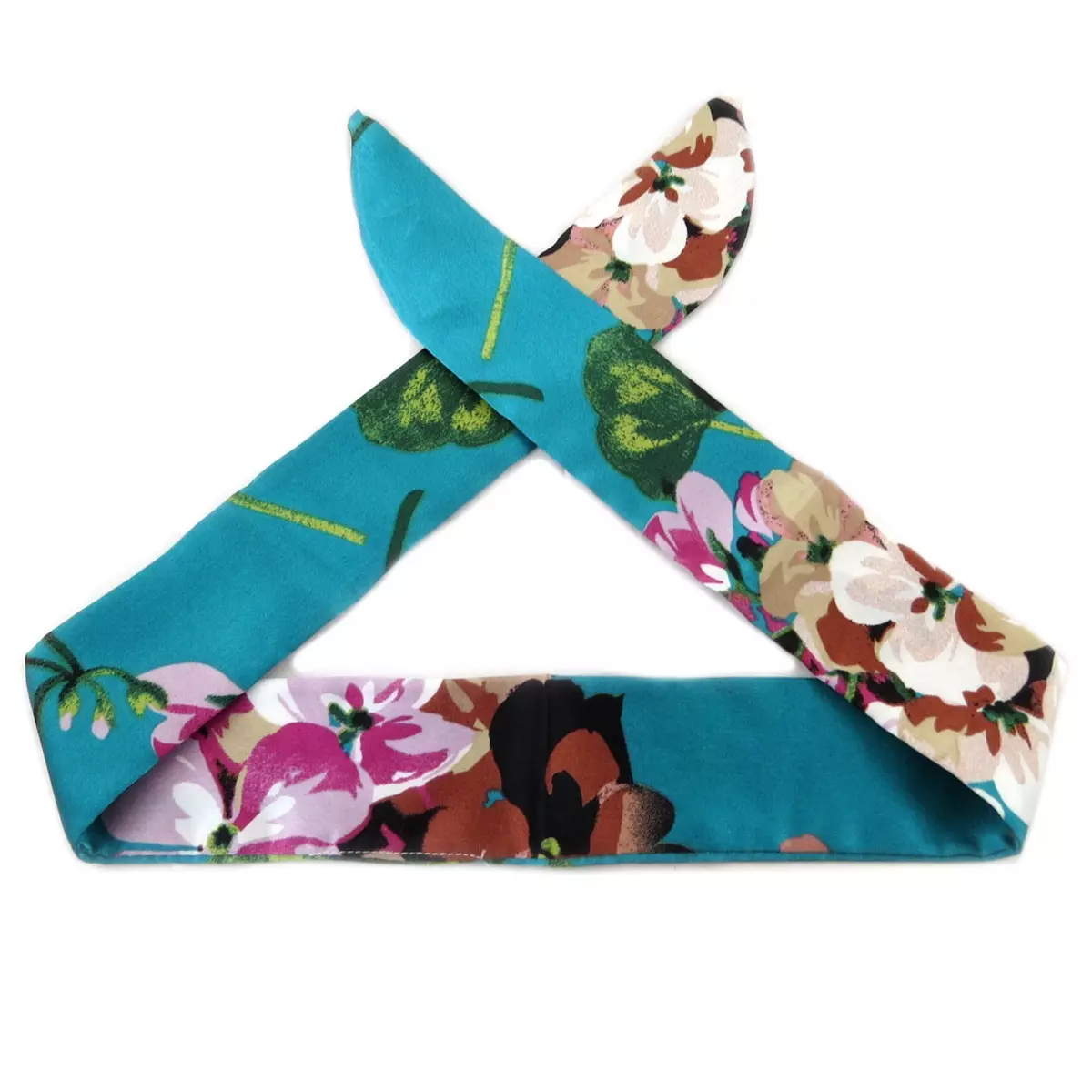 Les Trésors De Lily Bandeau Créateur 'Tokyo' Turquoise (rosa Romantica) 93x5 Mm [Q0123]