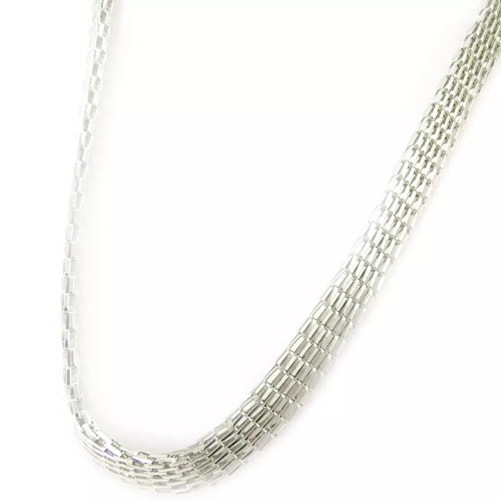 Les Trésors De Lily Bandeau Métal 'Chorégraphie' Argenté 1 Cm [K6517]