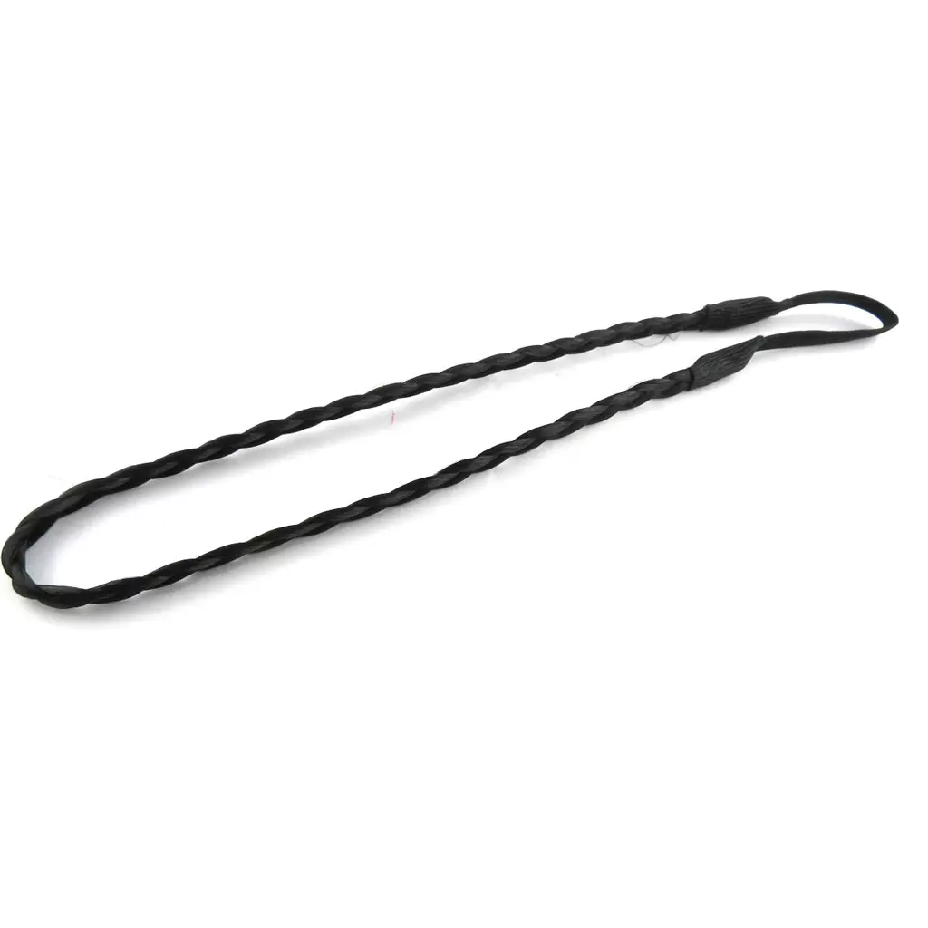 Les Trésors De Lily Bandeau 'Tresses' Noir (faux Cheveux) 8 Mm [L6380]