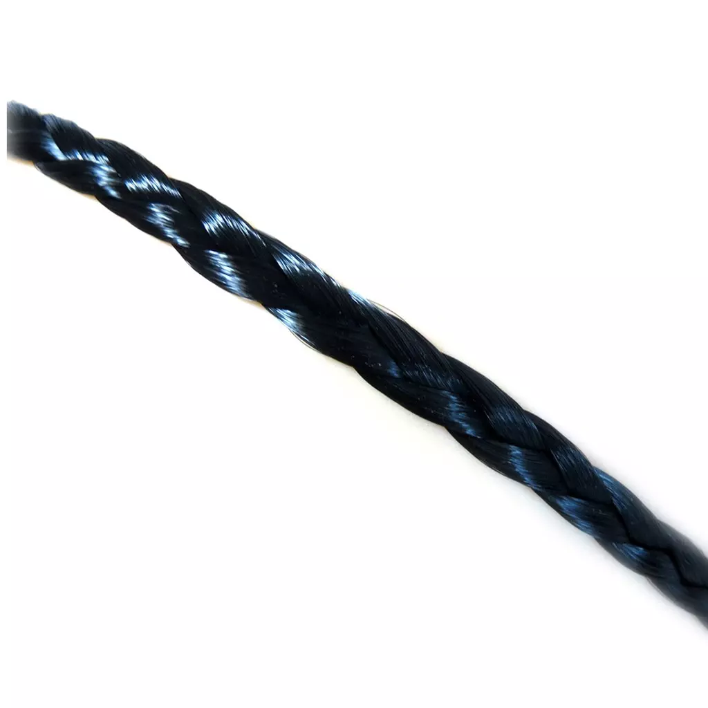 Les Trésors De Lily Bandeau 'Tresses' Noir (faux Cheveux) 8 Mm [L6380]