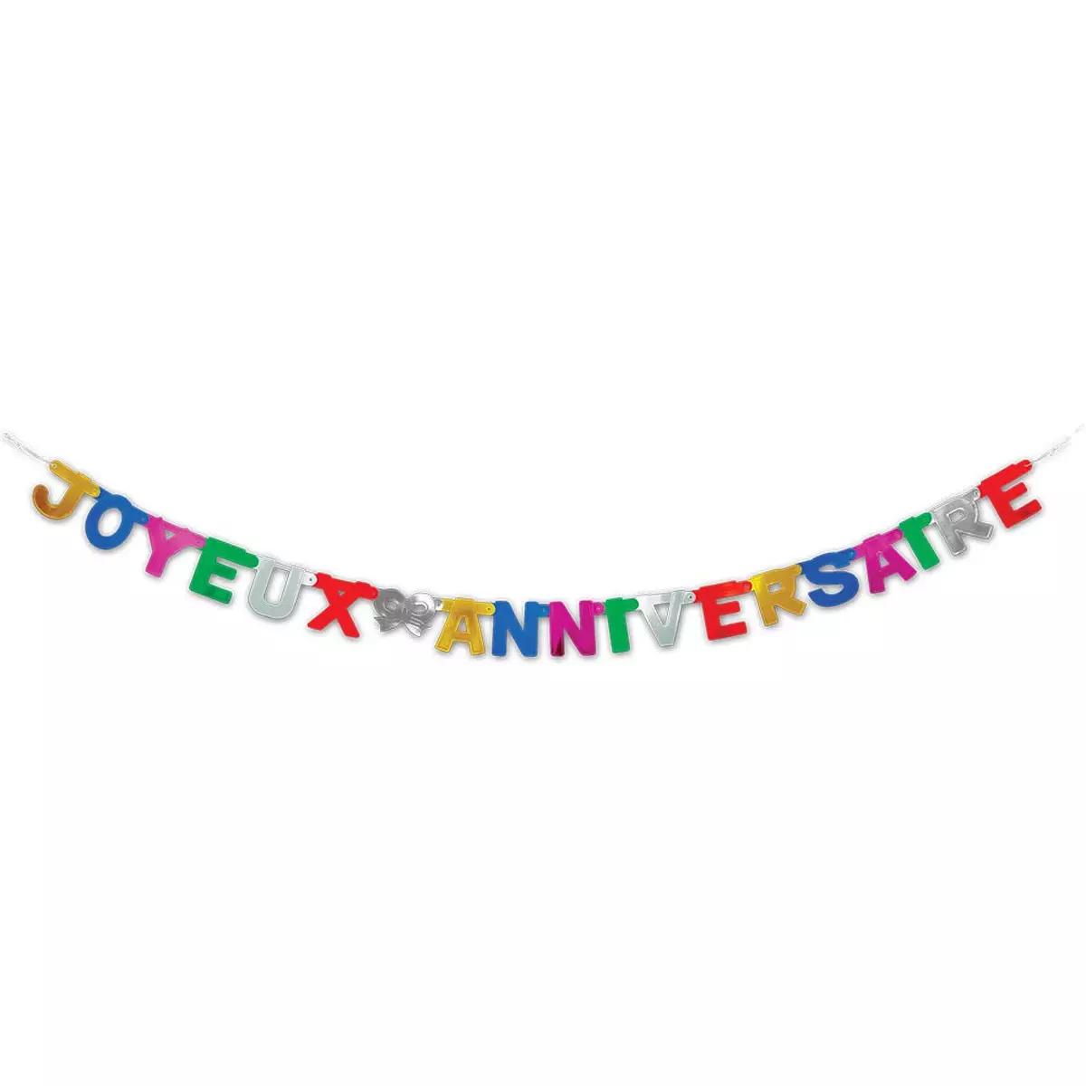Les Trésors De Lily Banderole 'Joyeux Anniversaire' Tutti Frutti 3 M [Q5136]