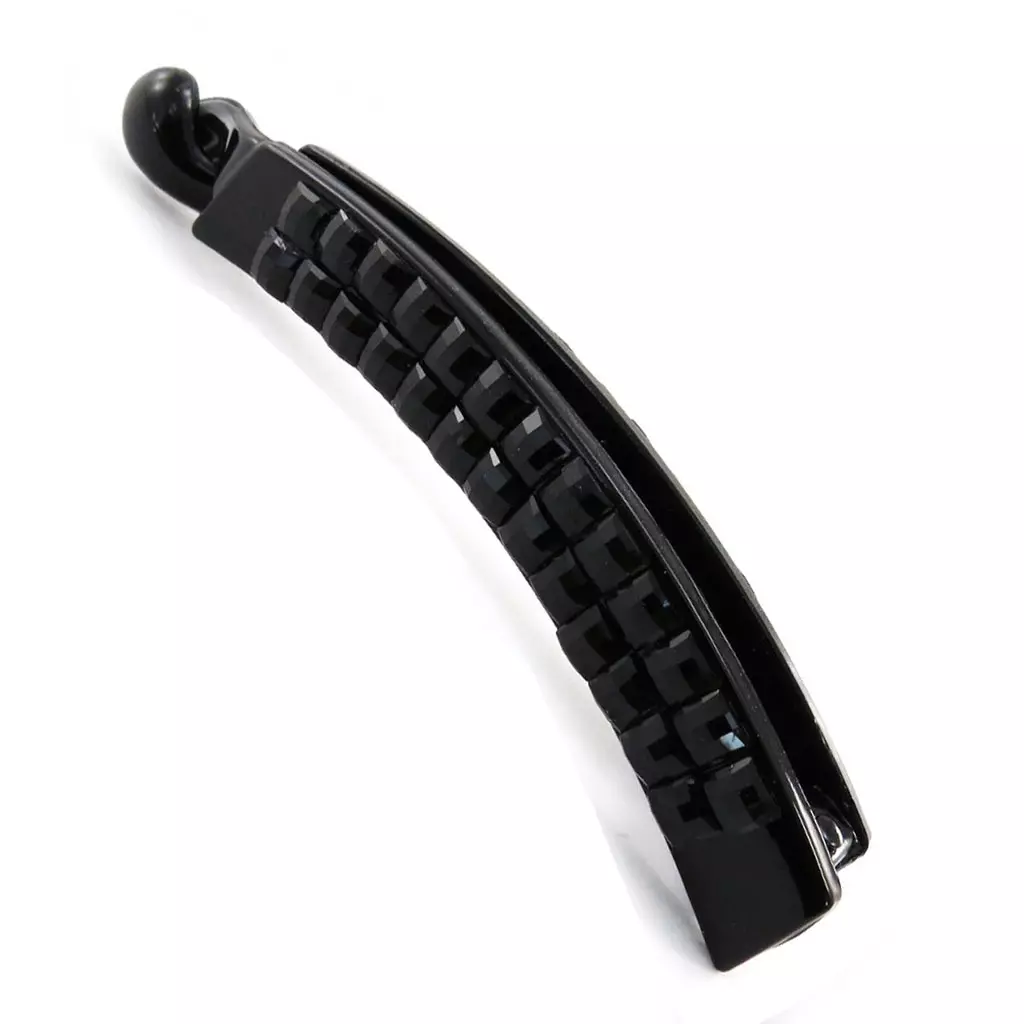 Les Trésors De Lily Barrette Américaine 'Scarlett' Noir 10 Cm [J0449]