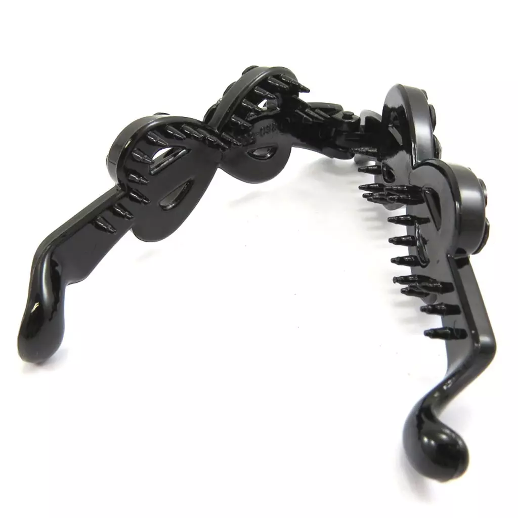 Les Trésors De Lily Barrette Américaine 'Scarlett' Noir 105x25 Mm [R7878]