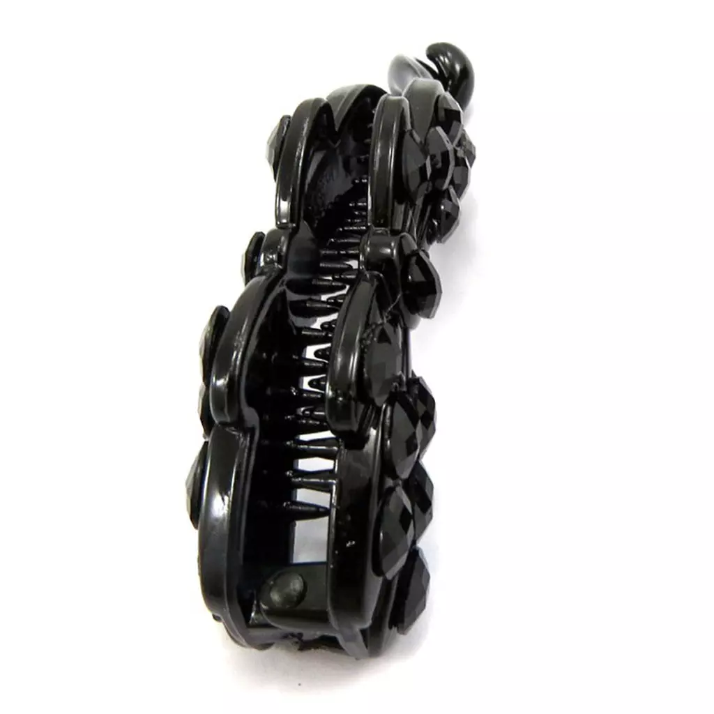 Les Trésors De Lily Barrette Américaine 'Scarlett' Noir 85x27 Mm [R7876]