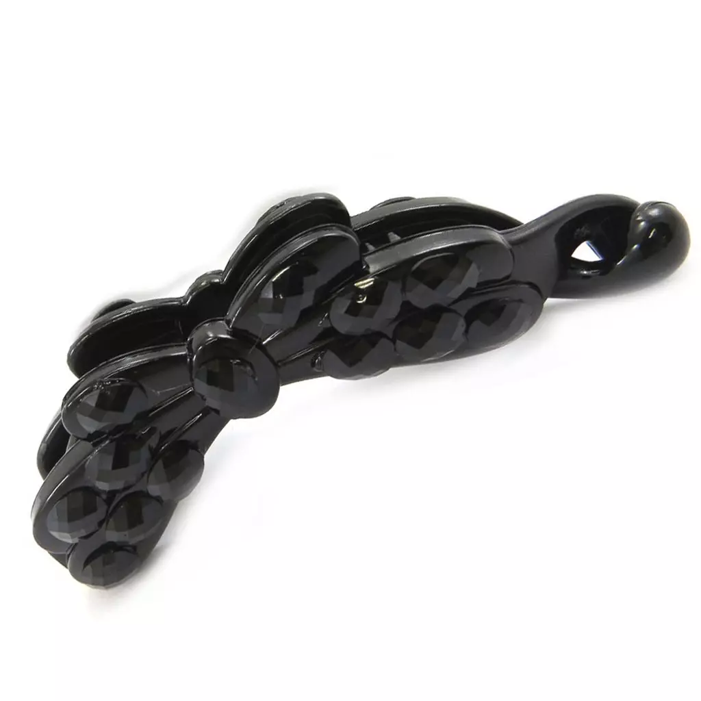 les trésors de lily Barrette américaine 'Scarlett' noir 85x27 mm [R7876]