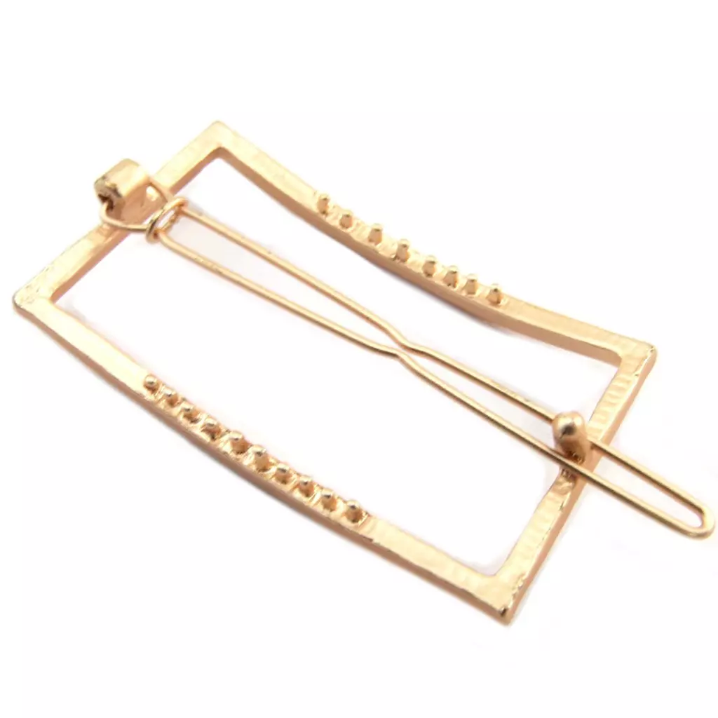Les Trésors De Lily Barrette Boule 'Chorégraphie' Doré Rosé (gold Pink) 6x28 Cm [P3814]