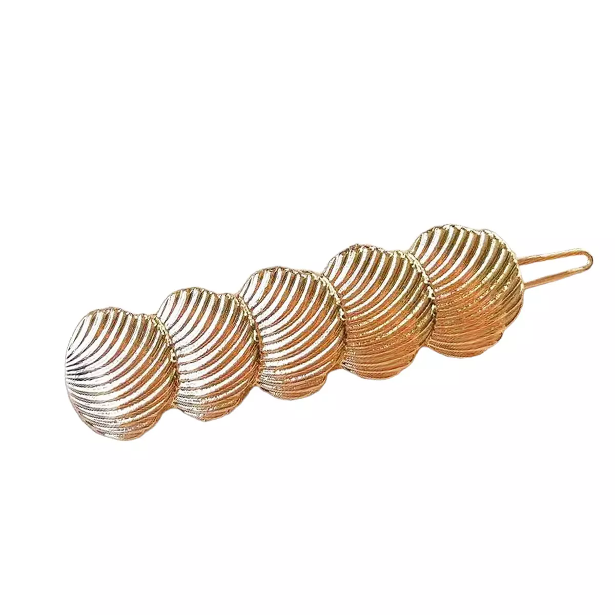 les trésors de lily Barrette boule 'Cléopatra' doré 65 cm 55x15 mm [R6280]