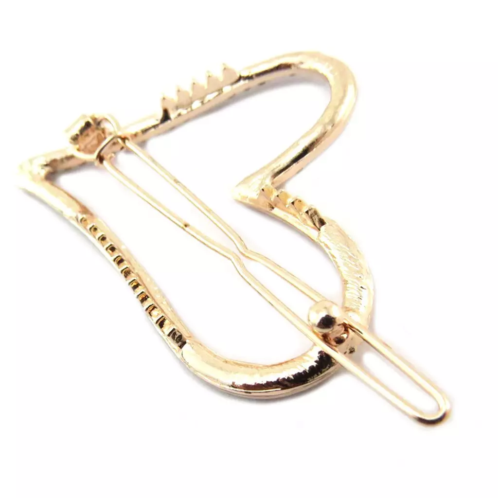 Les Trésors De Lily Barrette Boule 'Love' Blanc Doré Rosé (gold Pink) 62x4 Cm [P3843]