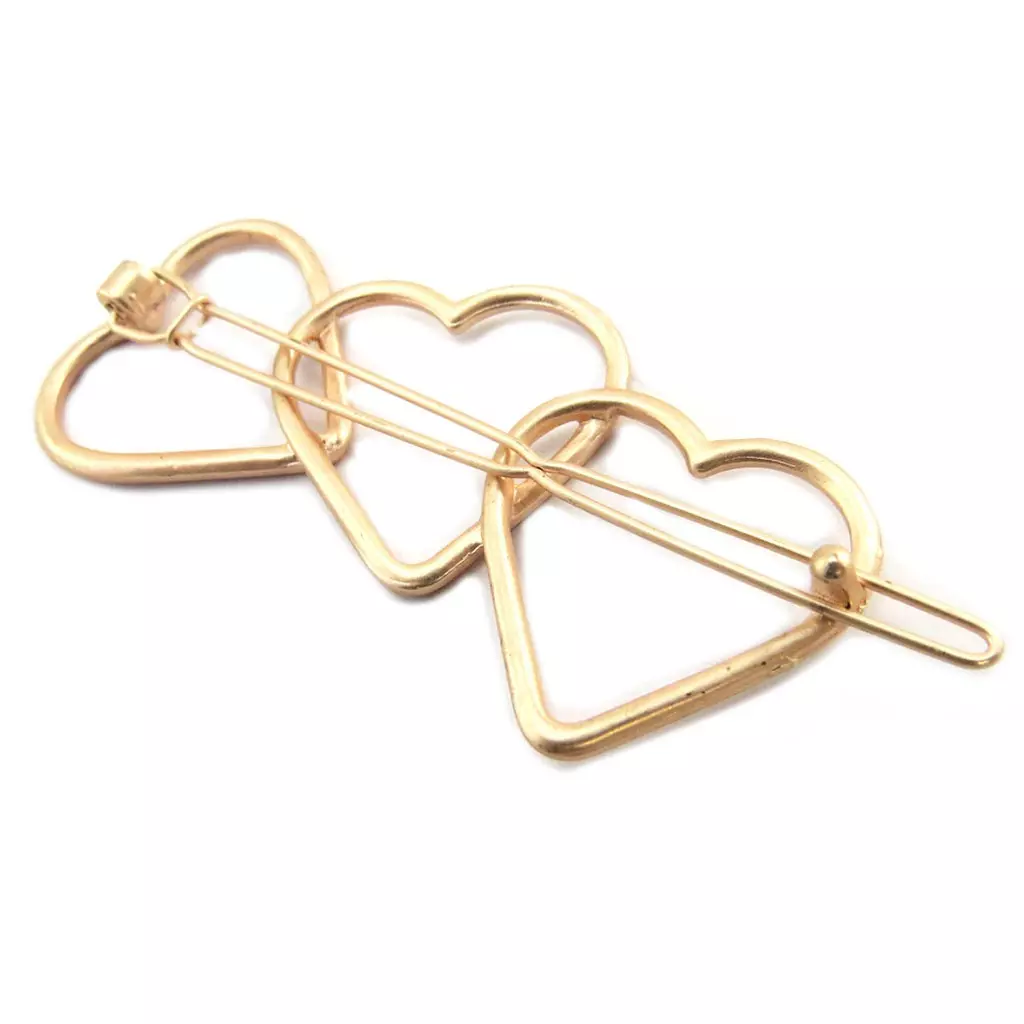 Les Trésors De Lily Barrette Boule 'Love' Doré Rosé (gold Pink) 73x35 Cm [P3821]