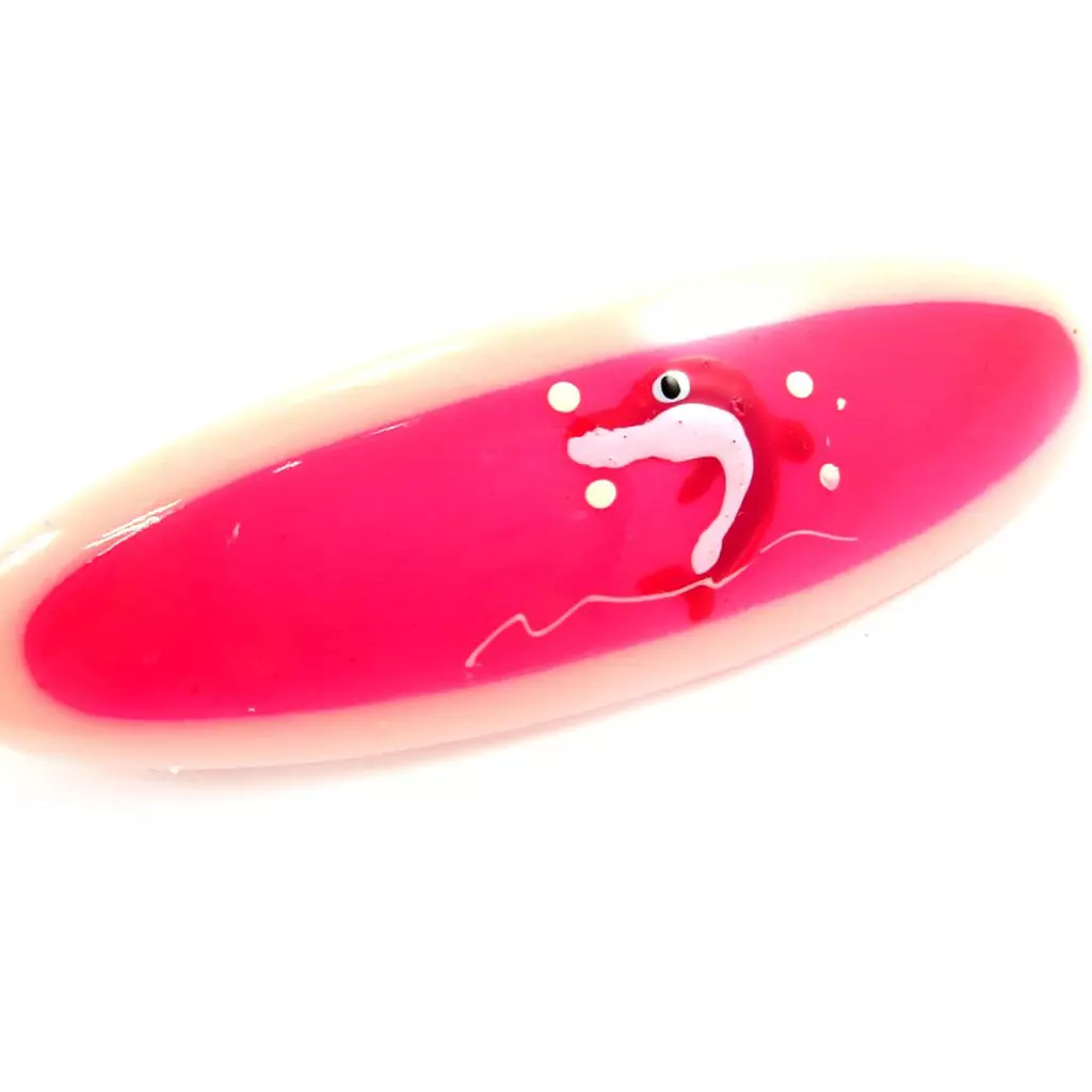 les trésors de lily Barrette 'Coloriage' rose (dauphin) 90x27 mm [L5055]