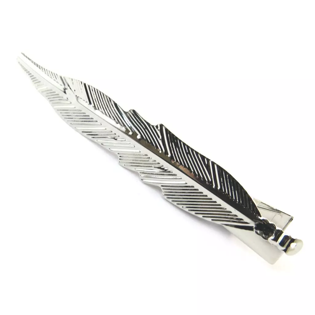 Les Trésors De Lily Barrette Créateur 'Feuille D'Or' Argenté 100x17 Mm [N4682]