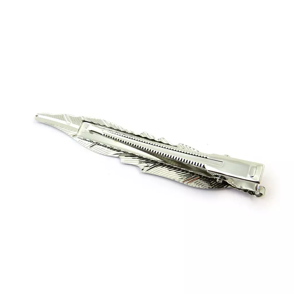 Les Trésors De Lily Barrette Créateur 'Feuille D'Or' Argenté 100x17 Mm [N4682]