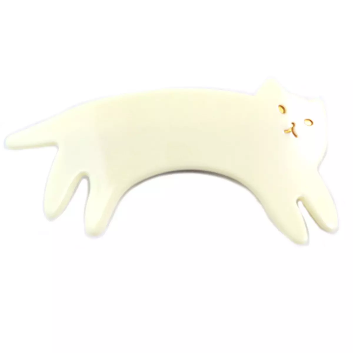 Les Trésors De Lily Barrette Créateur 'Les Chats' Beige 100x50x12 Mm [Q0059]