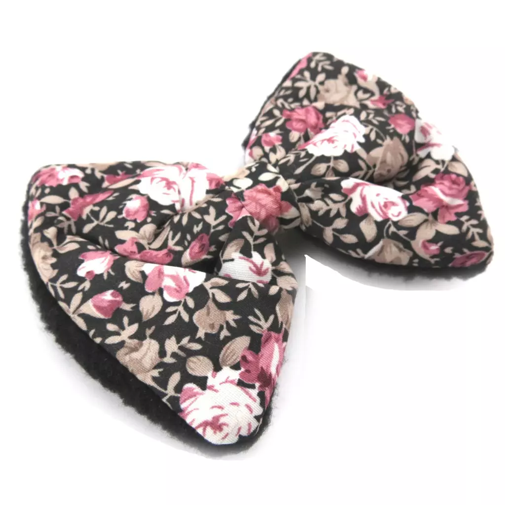 Les Trésors De Lily Barrette Créateur 'Liberty' Rose Noir 10x8 Cm [K1045]