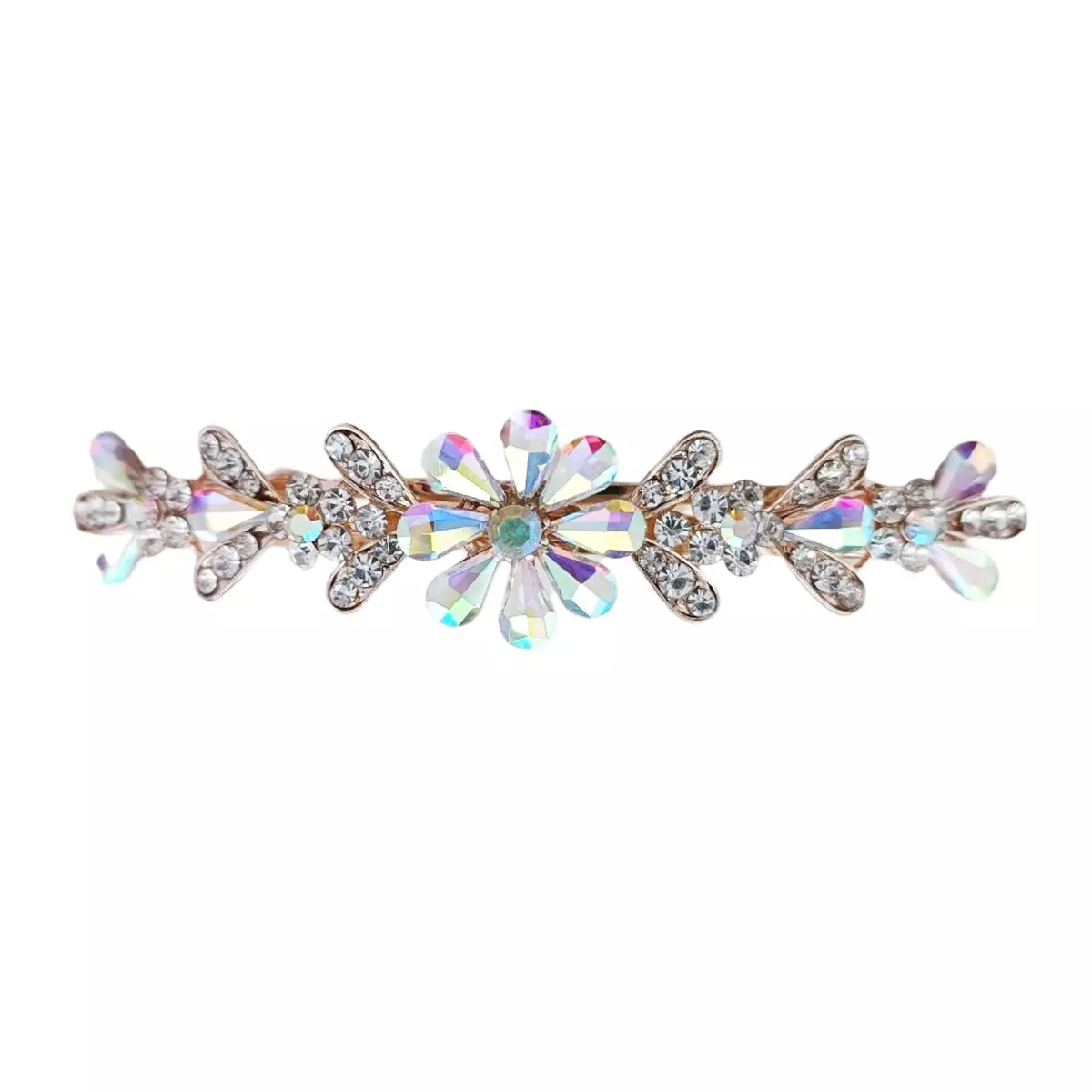 Les Trésors De Lily Barrette Créateur 'Sissi' Blanc Boréal 9x2 Cm [R7508]