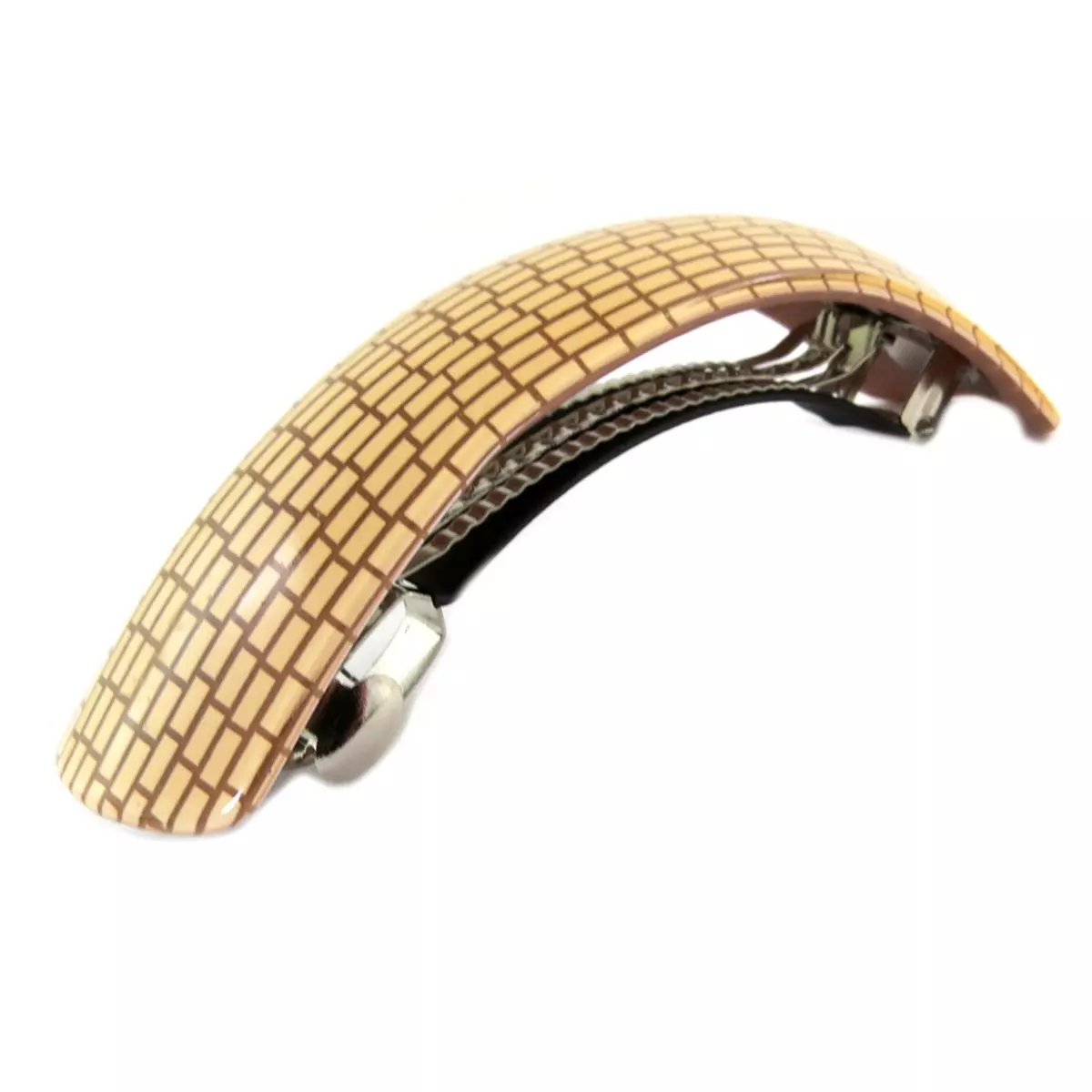 Les Trésors De Lily Barrette Créateur 'Sissi' Café 90x25x14 Mm [Q0068]