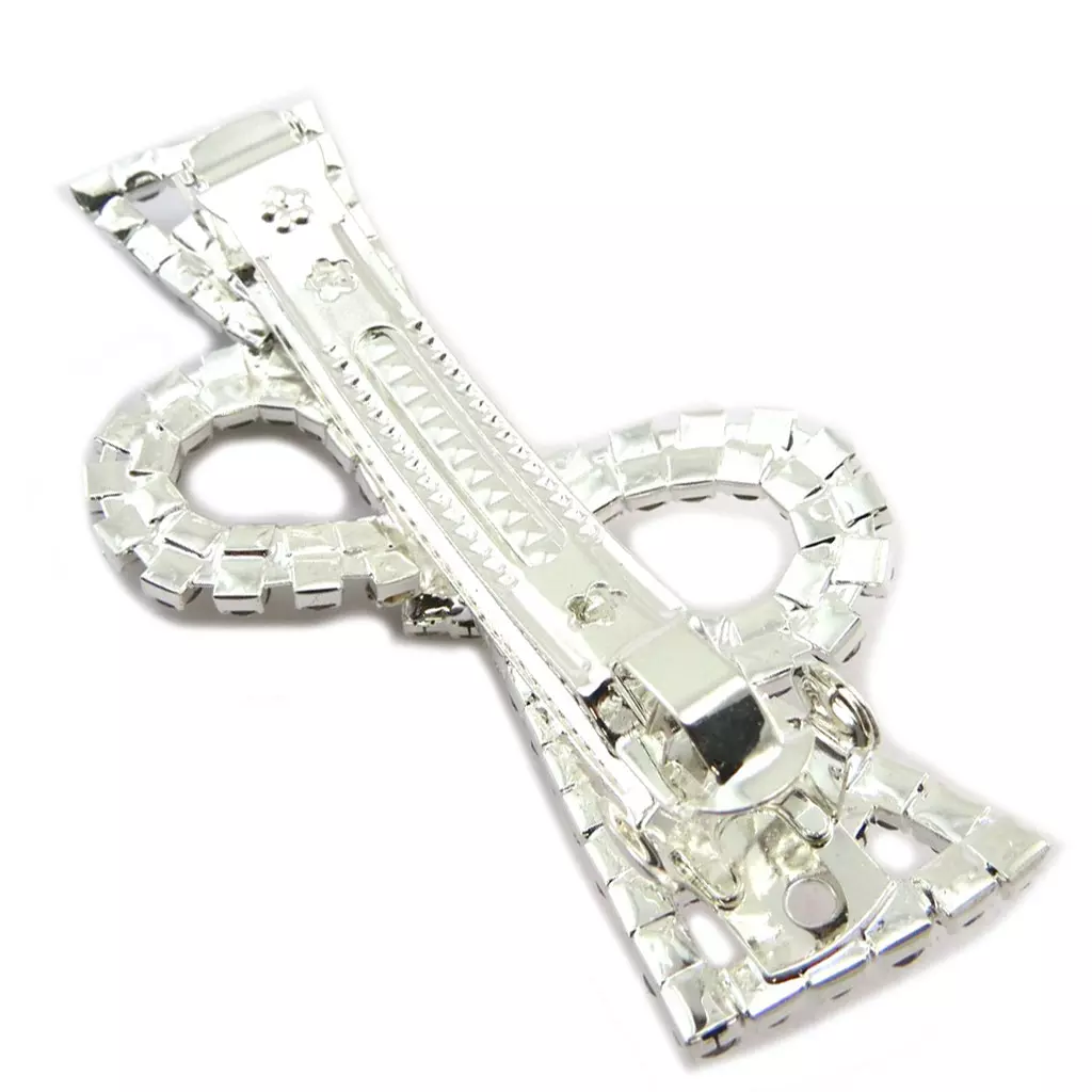 Les Trésors De Lily Barrette Cristal 'Sissi' Blanc 10x55 Cm [P3865]