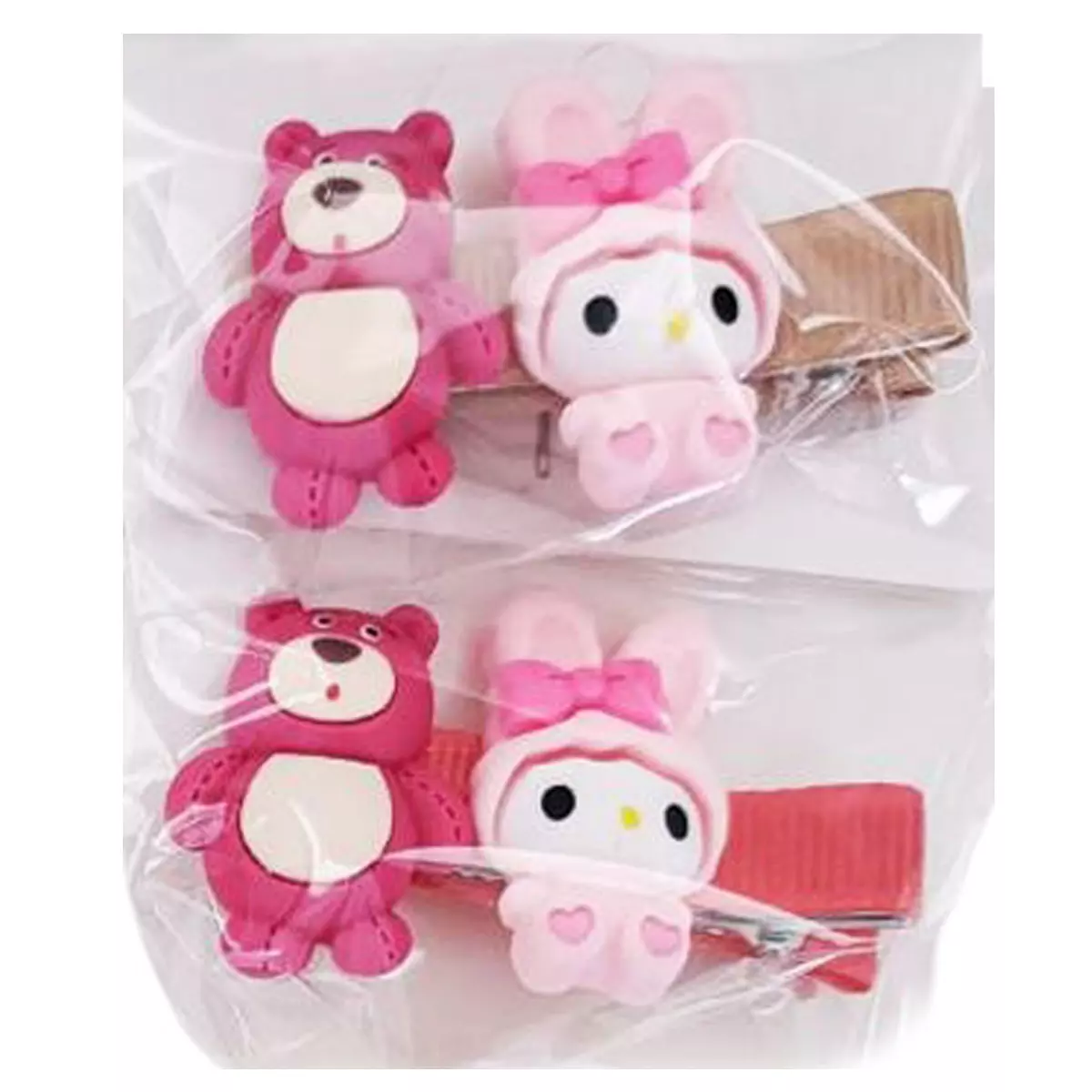 les trésors de lily Barrette enfant 'Kawaï' multicolore 5 cm motif 25 mm [R7610]