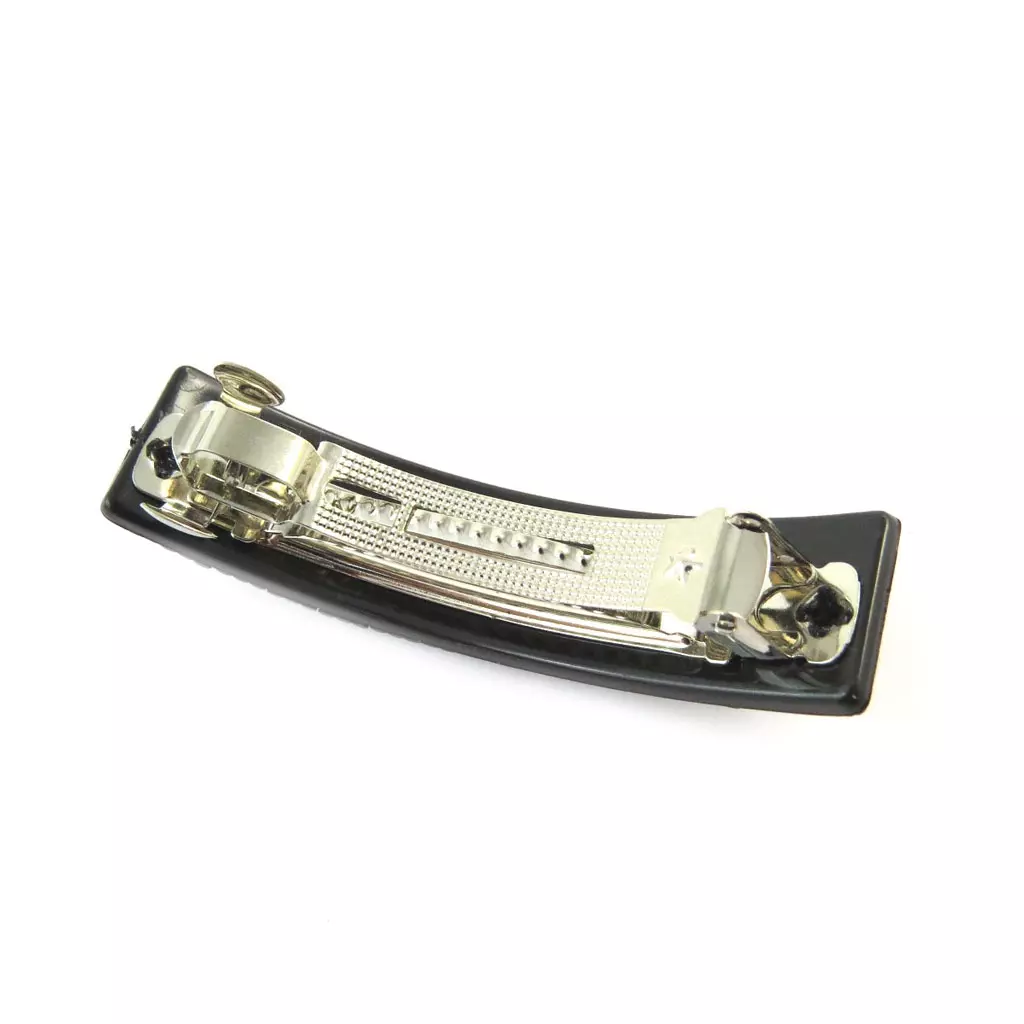 Les Trésors De Lily Barrette 'Scarlett' Blanc Noir 80x20 Mm [N6321]