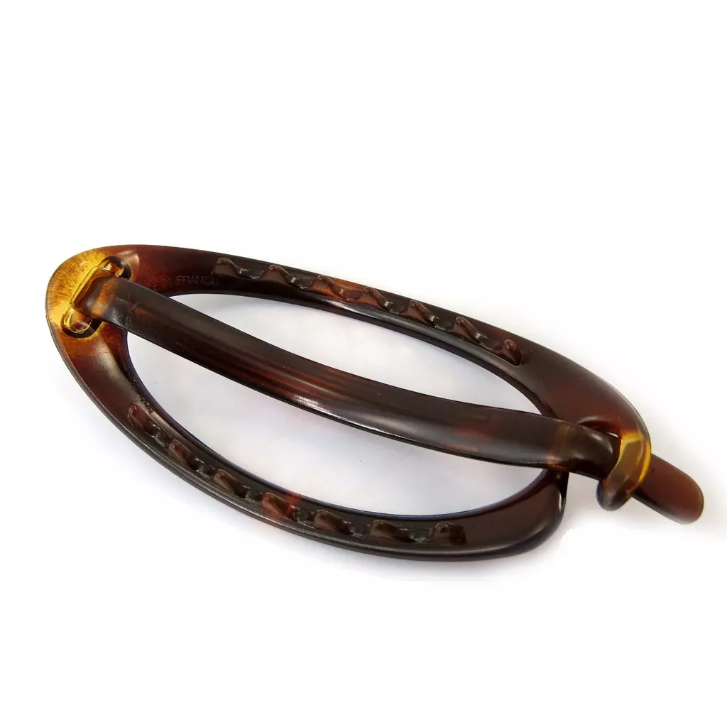 Les Trésors De Lily Barrette 'Simplicité' Marron 120x57 Mm [N4658]