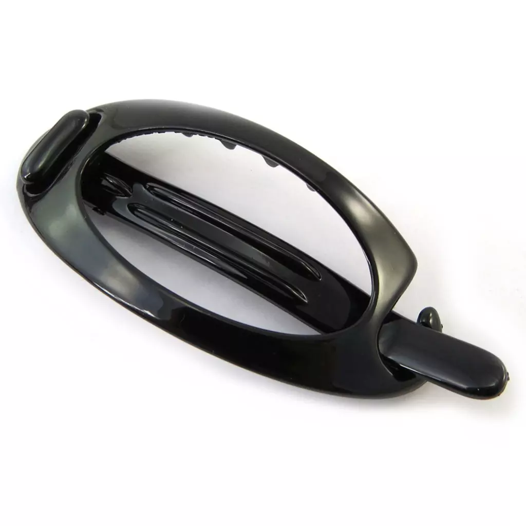 les trésors de lily Barrette 'Simplicité' noir 85x35 mm [N4660]