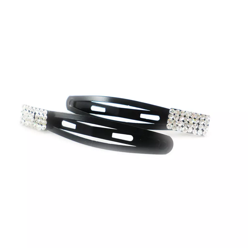 Les Trésors De Lily Barrettes Créateur 'Sissi' Blanc (cristal) 67x12 Mm [I9260]