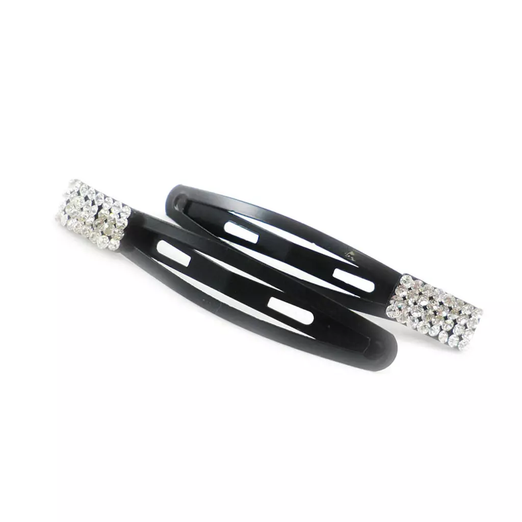 Les Trésors De Lily Barrettes Créateur 'Sissi' Blanc (cristal) 67x12 Mm [I9260]