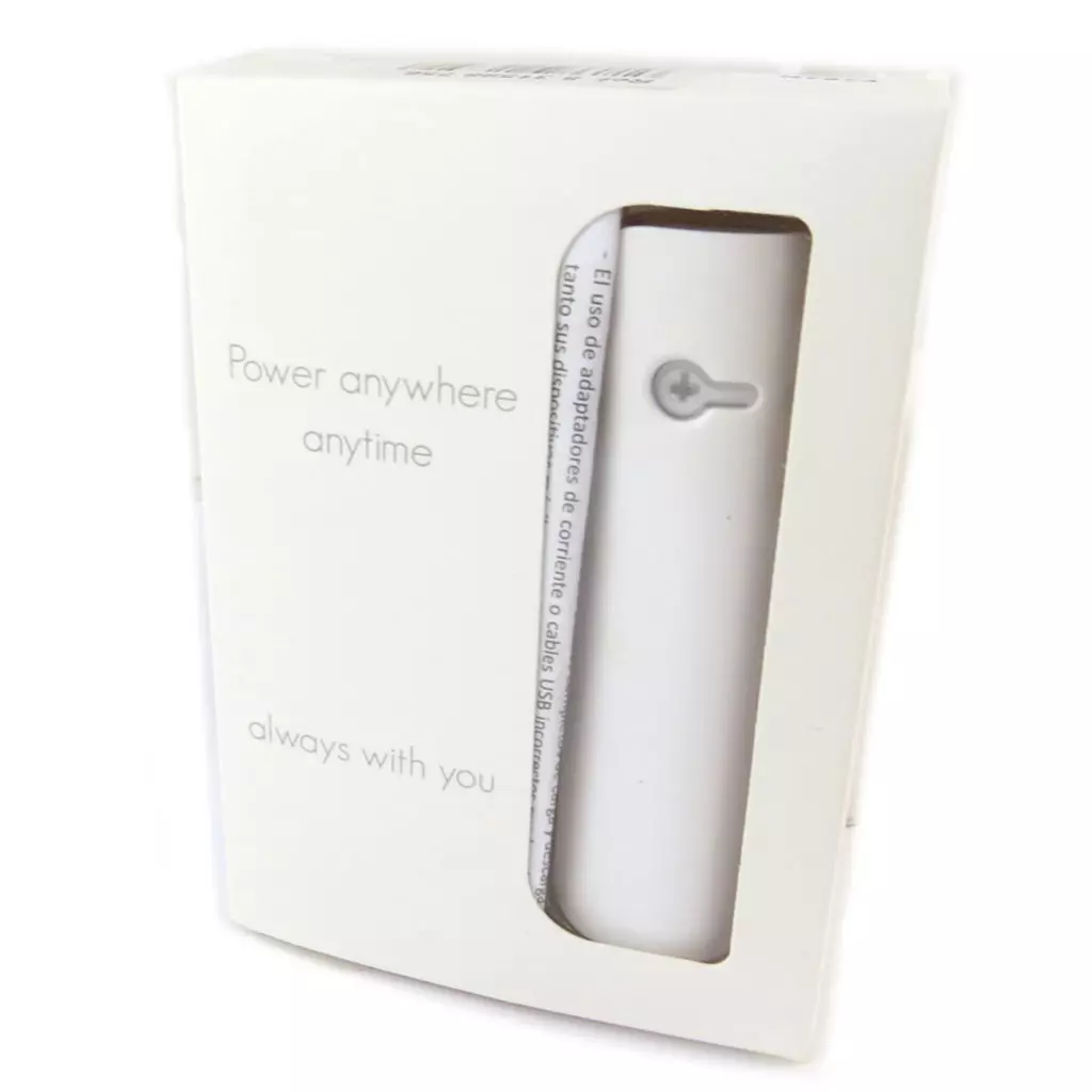 Les Trésors De Lily Batterie Extérieure 'Powerbank' Blanc 2200 MAh [N7573]